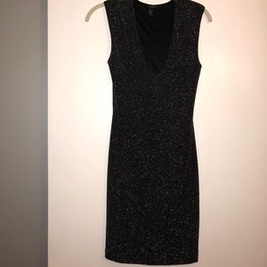 Forever 21 Sparkly Black Dress